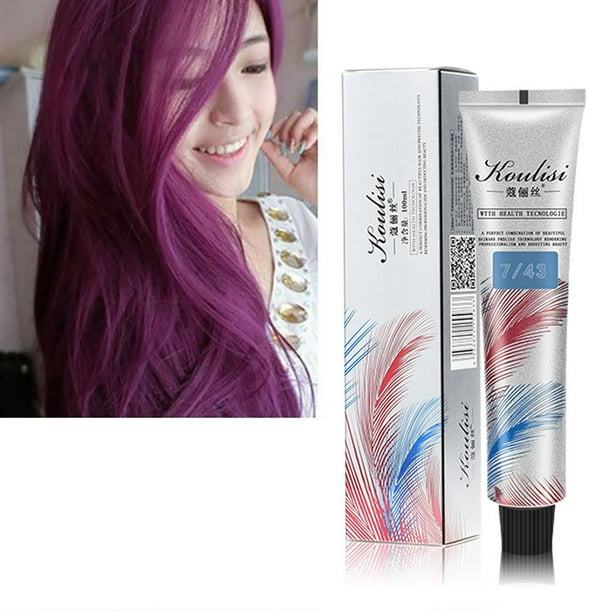 Fashion Natural 92G Men/Women Semi Permanent Hair Coloring Cream Hair Care Styling Tools Hair Dye Tint PURPLE Fashion Natural 92G Men/Women Semi Permanent Hair Coloring Cream Hair Care Styling Tools Hair Dye Tint PURPLE