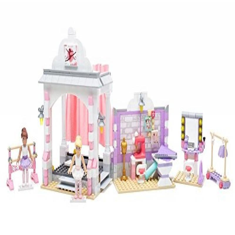 mega bloks american girl isabelle's ballet recital construction set