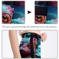 thumbnail image 3 of Starry Animals Chic Chiffon Beach Dress with Polyester Straps - for Beach Skirts, 3 of 6
