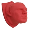 thumbnail image 1 of Suministros de entrenamiento de boxeo montado en la pared de la almohadilla de boxeo Box Bag Target de cabeza humana creativa para Sanda, Fitness, Rojo, 1 of 8