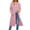 Pink, variant on dGslk Women’s Long Hooded Zip Up Coat Full Length Casual Loose Fit Jacket with Drawstring and Pockets for Daily Wear Army Green L