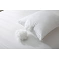 thumbnail image 4 of MAXI Down Alternative Pillow Cotton Top Bed Pillow with 1.5" Gusset Microfiber Filled Sleeping Pillows (+ Free Cotton Pillow Protector - 2 Pack) (King Size Pillow - Set of 2-20x36x1.5), 4 of 6