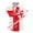 Watermelon Red, variant on Kids Boys Soccer Jersey Men's Short Sleeve England Football Fans Shirt Breathable Patriotic Tee Tops for Family