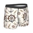 thumbnail image 3 of Fotbe Anchor with Rope Men’s Total Support Pouch Boxer Briefs, X-Temp Cooling, Moisture-Wicking Underwear, Regular, Long-leg and Trunk-Large, 3 of 9