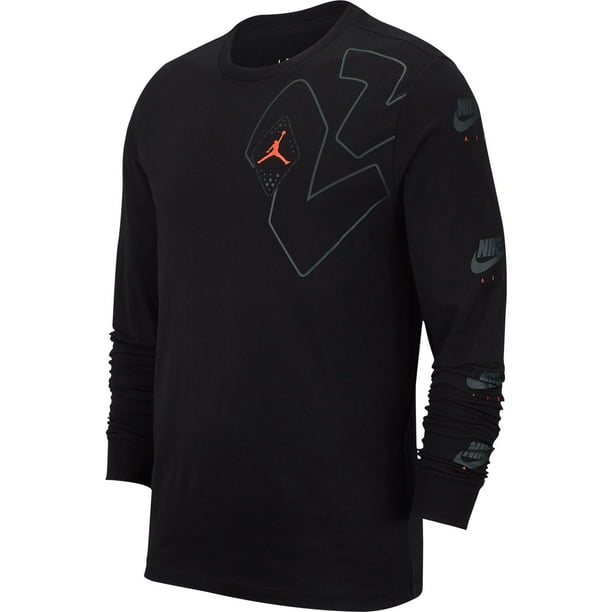 Jordan - Air Jordan 6 Legacy Men's Long-Sleeve T-Shirt Black bv5407-010 ...