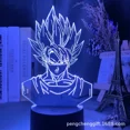 thumbnail image 3 of Figuras de acción de Dragon Ball Z, lámpara LED 3D de noche, Son Goku, Gohan, Vegeta, Broly, Frieza, DBZ, Manga, regalo para niños, 3 of 5
