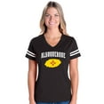 thumbnail image 1 of Womens Albuquerque Football V-Neck T-Shirt, 1 of 5