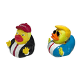 thumbnail image 1 of Novedad Trump Pato Goma Baño para Bebé Patitos (sombrero OK) Rojo, 1 of 6
