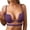 Purple, variant on MEICHEN Wireless Comfortable Soft Bras for Women Full Coverage Everyday No Show Bra Summer Essentials Fall Fashion Clothing