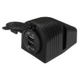 thumbnail image 2 of 12-24V Surface Mount Double Twin Usb Socket Caravan Camper Van Boat Motorhome, 2 of 6