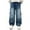 Dark Blue-2, variant on WMQPNNS Boys Cargo Baggy Denim Pants Boys Jeans Size 16 Elastic Waist Wide Loose Retro Jeans Casual Y2K Jeans Streetwear with Pockets(Size 12-13 Years, Sky Blue-1)