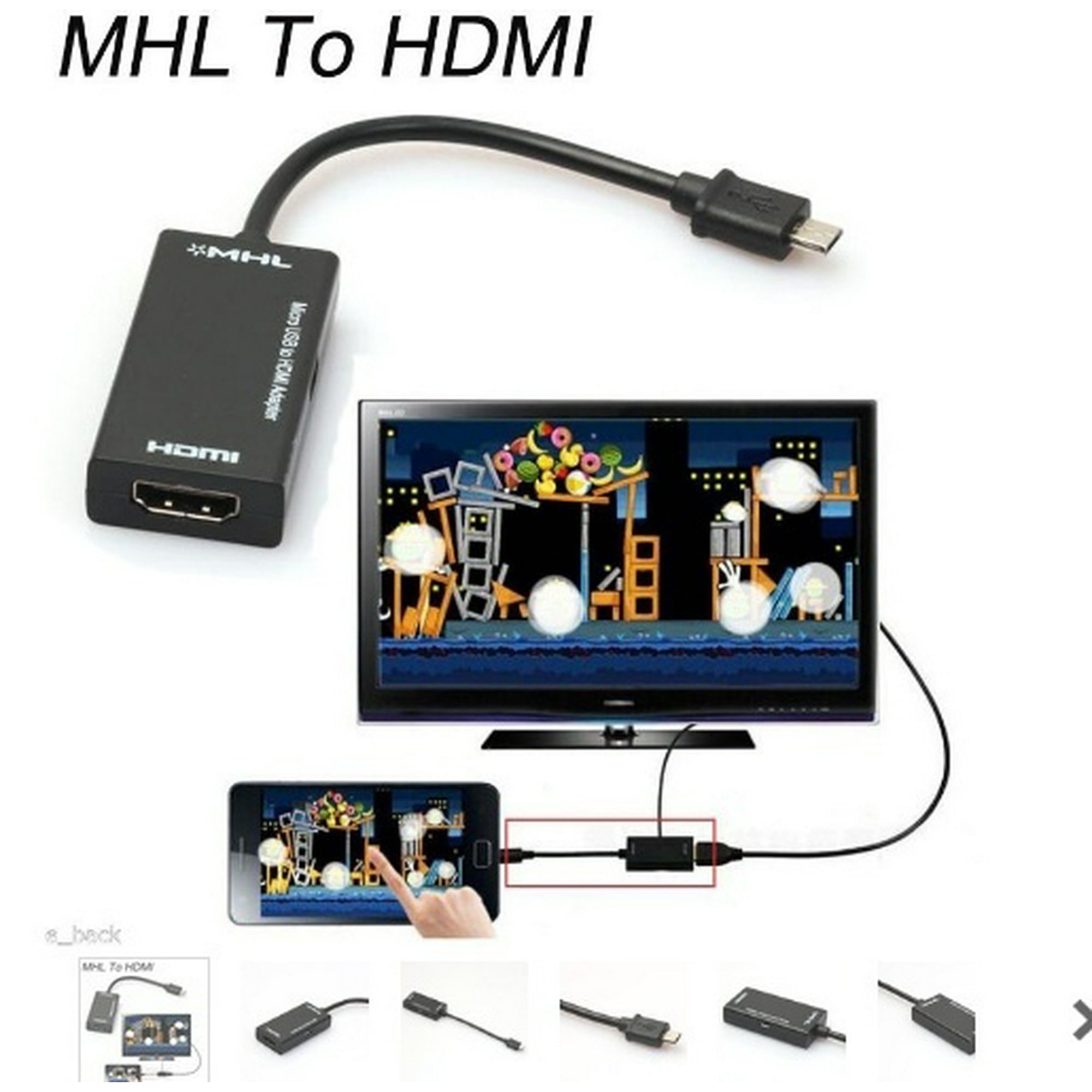 Adaptador Micro Usb Celulares Huawei Con Mhl Mhl Online Telefonos