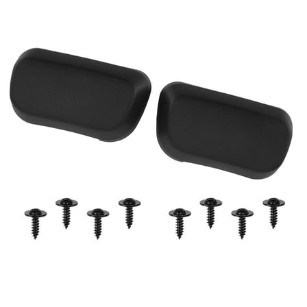 NATEFEMIN Crew Cab Side Step End ABS Direct Replacement For Dodge Ram 1500 2500 Crew Cab Compatible Year Models