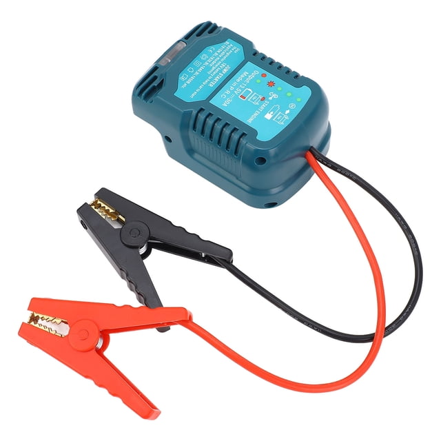 Car Starter, Non Conductive Rubber Dual Grip Better Tension Versatile Car Battery Starter for 18V Li Ion Battery