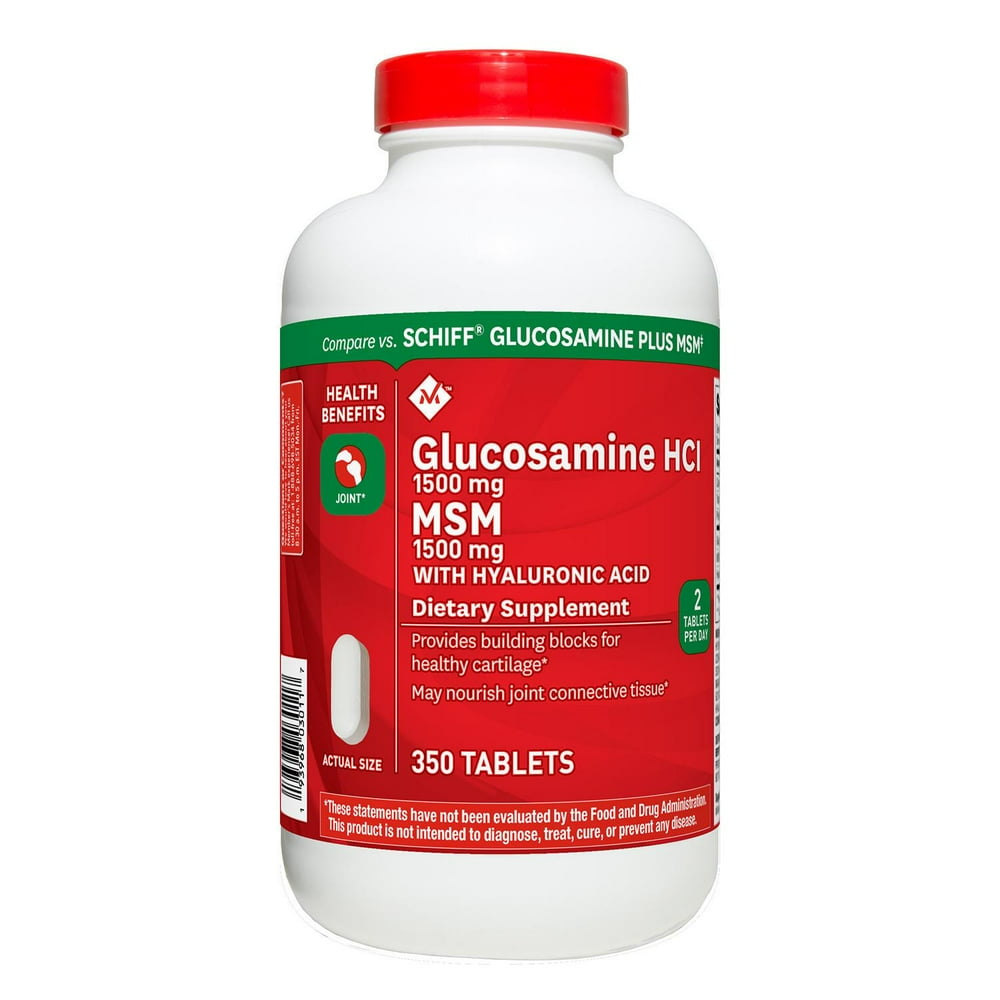 MM Glucosamine HCI + MSM Dietary Supplement (350 ct.)