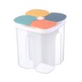 thumbnail image 1 of Dispensador de granos secos de 4 rejillas transparente 15/23 L mantiene fresco para granos de cereal de arroz, 1 of 7