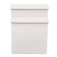 thumbnail image 1 of 2 Unids Cajas de almacenamiento de plástico Organizadores de hogares SunDries Soportes con tapa (grande), 1 of 6