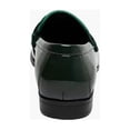 thumbnail image 7 of Stacy Adams Spratley Moc Toe Saddle Slip On Dress Shoes Green 25686-300, 7 of 7