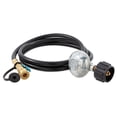 thumbnail image 2 of Camco Propane Hose 57629 Grill Hose; Type 1 ACME Nut x Female Quick Connect; With Regulator; Without Thermal Protection; 6 Foot Length, 2 of 8