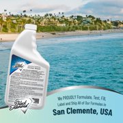 Black Diamond Stoneworks Limestone and Travertine Floor Cleaner: Natural Stone, Marble, Slate, Polished Concrete, honed or tumbled surfaces. Concentrated Ph. Neutral. (1-Quart)