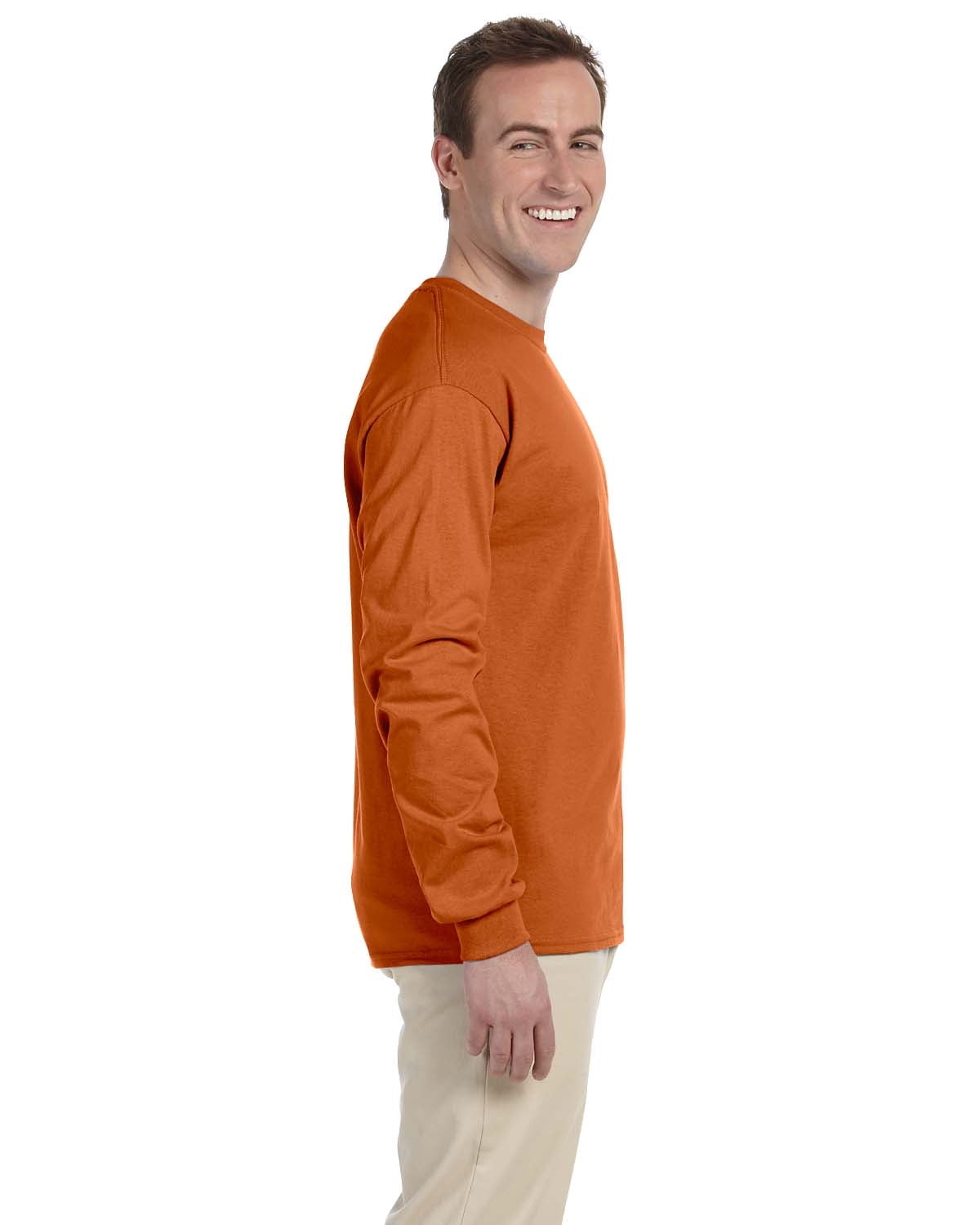 Mens 6.1 oz. Ultra Cotton Long-Sleeve T-Shirt 3 Pack