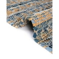 thumbnail image 6 of Unique Loom Chindi Jute Collection Area Rug (10' x 14' 1" Rectangle Navy Blue/Natural), 6 of 11
