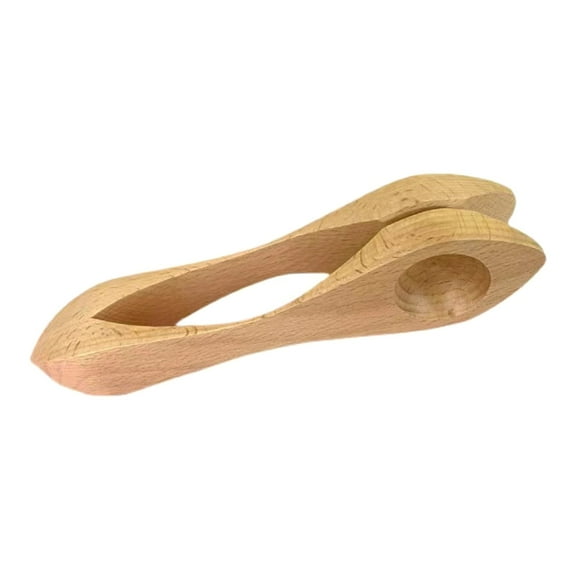 FEAMOS Percussion Musical Spoon with Handle Percussion Instrument Musical Wood Spoon Percussion Instrument Toy for Play Sound