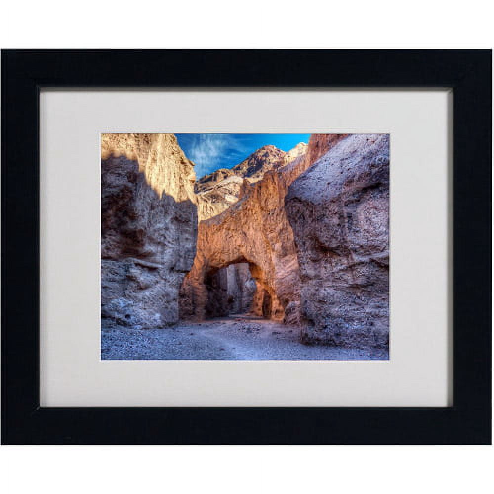 Trademark Fine Art "Natural Bridge" Matted Framed Art by Pierre Leclerc