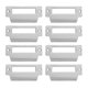 thumbnail image 1 of 8 piezas de placa de seguridad para puerta, placa de refuerzo para puerta, dispositivos de seguridad para puerta, 1 of 8