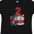 thumbnail image 4 of Inktastic 2nd Birthday Fire Truck Boys or Girls Toddler T-Shirt, 4 of 5