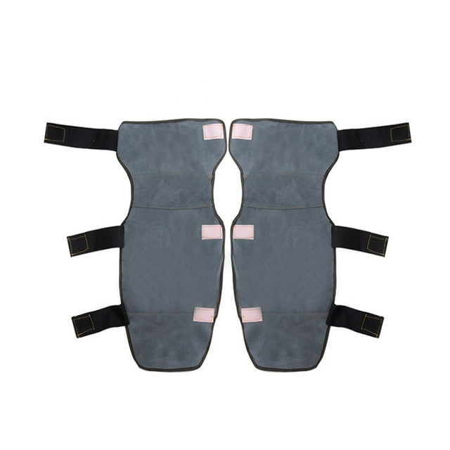 Long Welding Cover Shank Knee Pads Anti Scalding Flame Retardant Welder Leather Protection Leg Guards ,Great Choice