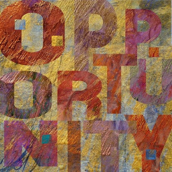 "Opportunity I" Painting Print on Wrapped Canvas