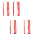 thumbnail image 4 of 4 Pcs American Football Waist Belt Type Flag Rugby Training Ribbon Game Streamer Label Webbing for Children (Each White Belt with 2 Red Flags), 4 of 7