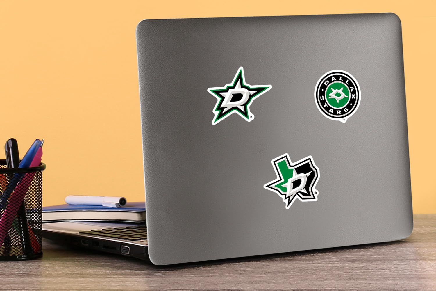 NHL Dallas Stars Logo 200ct Vinyl Large Deluxe Stickers Variety Pack  Officially Licensed Team Logos  Laptop, Water Bottle, Scrapbooking, Tablet, Indoor/Outdoor