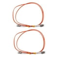 thumbnail image 1 of 2X Câble Sauteur 1M Duplex Multimode LC-LC LC à LC Fibre Optique Cordon de Patch Optique, 1 of 5