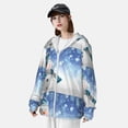 thumbnail image 3 of Balery Christmas Snowman In The Snow Sudadera ligera de manga larga con capucha y protección solar UPF 50+ para hombre y mujer, ideal para pesca y running-XX-Large, 3 of 7