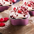 thumbnail image 7 of Valentine Aluminum Foil Mini Cake Pan with Clear Lids Heart Shaped Cupcake Cups Disposable Aluminum Dessert Baking Cups Pans for Festival Baking Cooking, 7 of 7