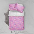 thumbnail image 1 of 3D Cartoon Pink Love Funda de edredón Juego de ropa de cama Funda de edredón Fundas de almohada 41 Lqh, 1 of 3