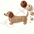 thumbnail image 4 of Yardvibe Dachshund Garden Cascade DIY Crochet Kit, Step-by-Step Tutorials with Soft Yarn & Hook for Beginners, Boho Macrame Window Home Decor Handmade Gift, 4 of 6