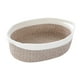 thumbnail image 1 of Cesta de cuerda de algodón, cesta tejida, organizador de almacenamiento, multiusos, resistente y decorativa. blanco marrón, 1 of 9
