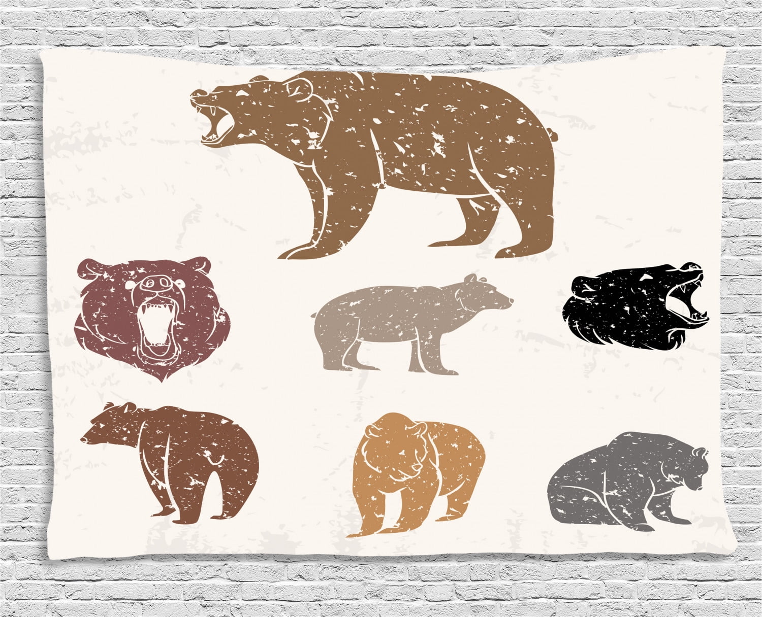 Bear Tapestry Style