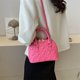 thumbnail image 4 of Bolsa De Hombro Bolso de mano para mujer, bolso de cuero PU, bolso de mano elegante Simple, bandolera (rosa) Tmvgtek Para Estrenar, 4 of 6