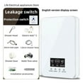 thumbnail image 2 of Electric Water Heater Instantaneous Rapid Heating Household Bathroom Shower Small Bath Machine Kitchen Water Heater ,Security Protection Design, 2 of 8