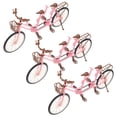 thumbnail image 4 of Two-Seater Bikes For Kids Desktop Decoration 32X15X4.5CM Hand-Eye Coordination Training 3Pcs, 4 of 5
