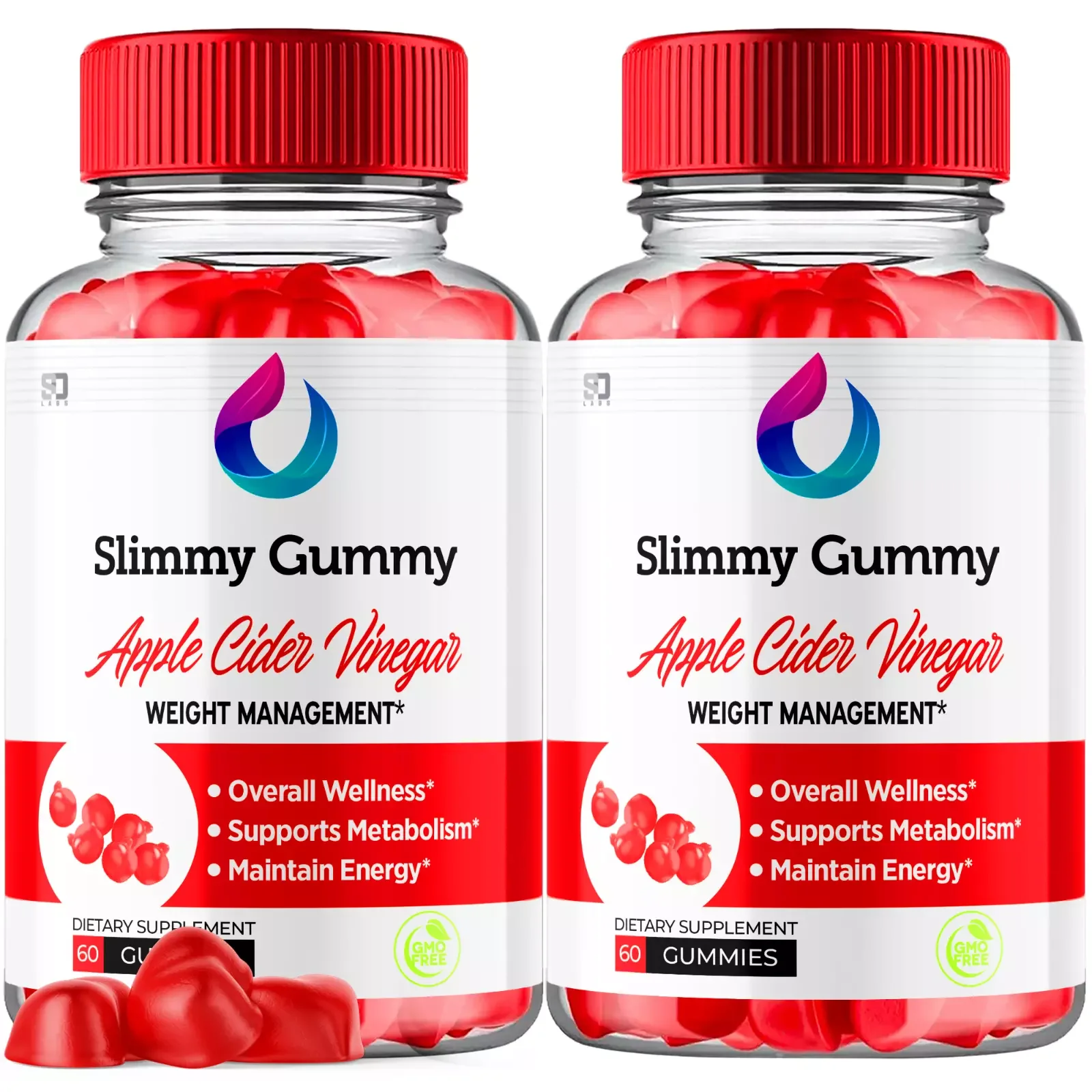Slimmy Gummy Keto ACV Gummies Maximum Strength Weight Management Supplement 120 Gummies