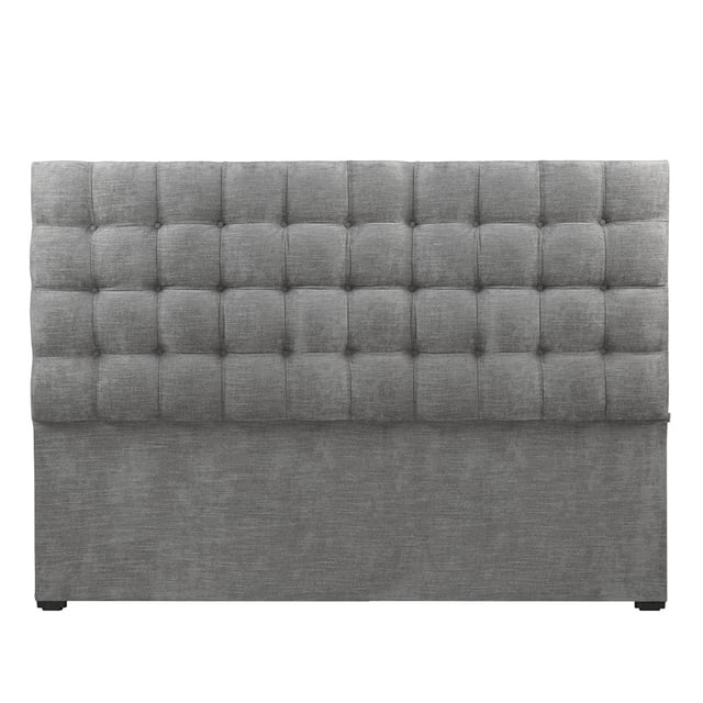 Cabecera King Size Trinity Slip Gris Oscuro