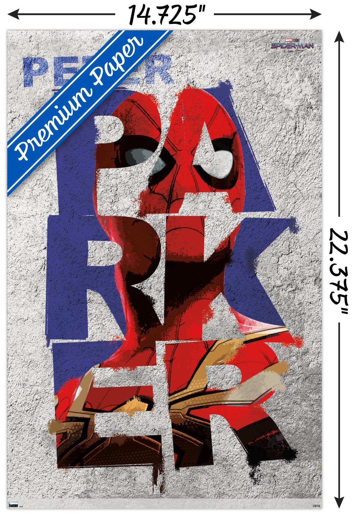Marvel Spider-Man: No Way Home - Parker Wall Poster, 14.725" x 22.375"