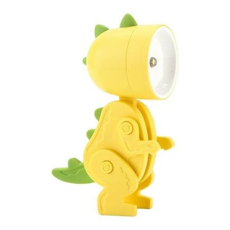 

Chicmine Cartoon Dinosaur Lamp with Flexible Limbs Adorable Appearance Flicker Free Mini Size Eye Protection Night Lamp