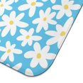 thumbnail image 5 of Spring Summer Dish Drying Pad with Daisy Floral Print Microfiber Kitchen Rack Mat Foldable Absorbent Drainer 16x18 Inch, 5 of 7