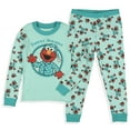 thumbnail image 3 of Sesame Street Elmo Pajamas Toddler Boys' Sweet Dreams Tight Fit Sleep Set, 3 of 6